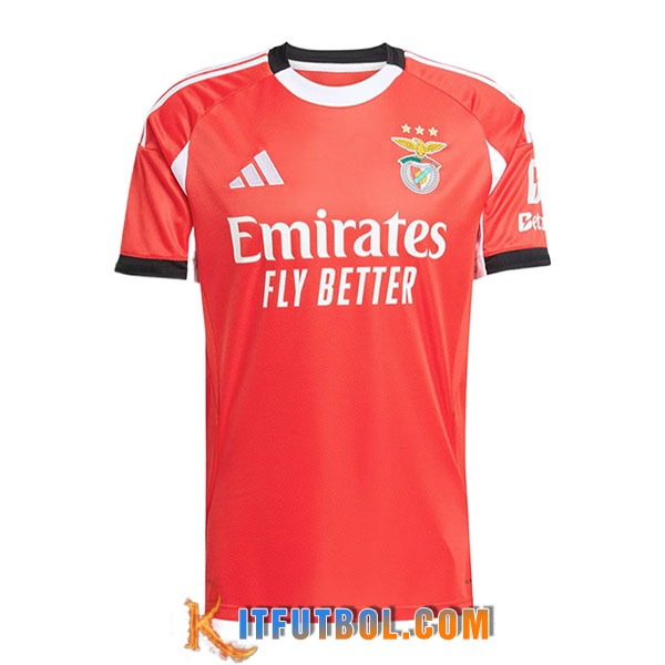 Nueva Camisetas De Futbol Benfica Primera 2025/2026