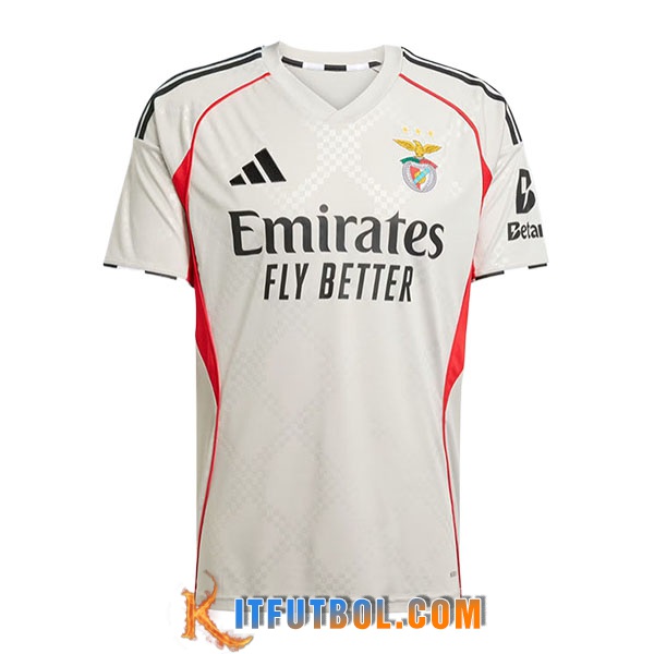 Nueva Camisetas De Futbol Benfica Segunda 2025/2026