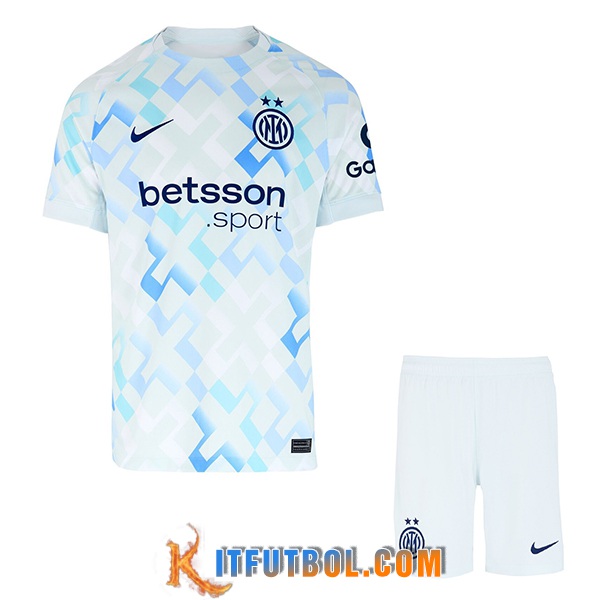 Nueva Camisetas De Futbol Inter Milan Ninos Segunda 2025/2026