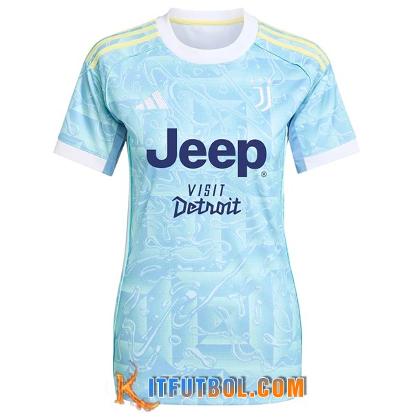 Nueva Camisetas De Futbol Juventus Mujer Segunda 2025/2026