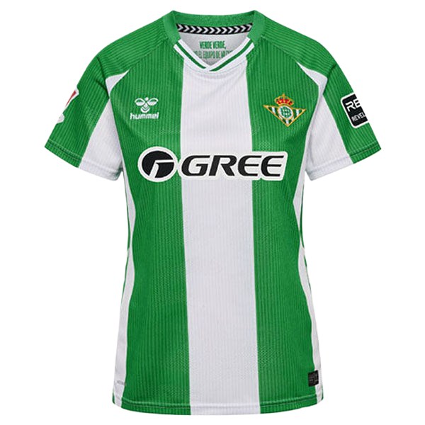 Nueva Camisetas De Futbol Real Betis Mujer Primera 2025/2026