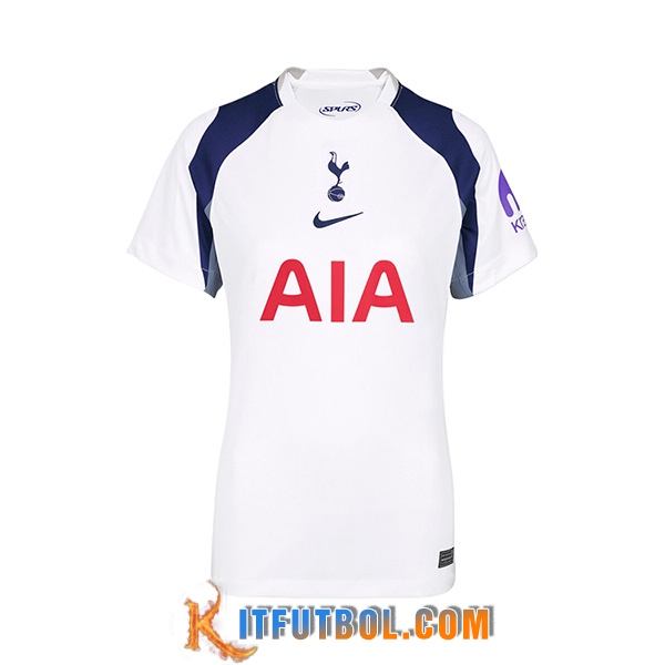Nueva Camisetas De Futbol Tottenham Hotspurs Mujer Primera 2025/2026