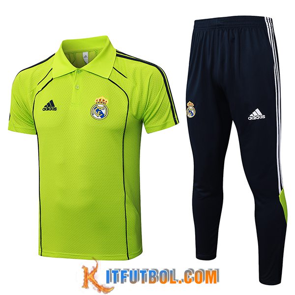 Camiseta Polo Real Madrid Verde/Negro 2025/2026