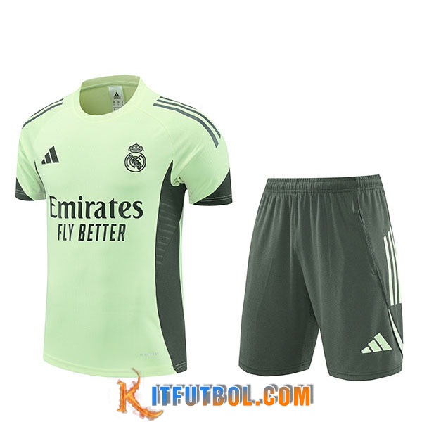 Camiseta Entrenamiento Real Madrid Verde 2025/2026 -02