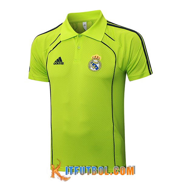Camiseta Polo Real Madrid Verde/Negro 2025/2026