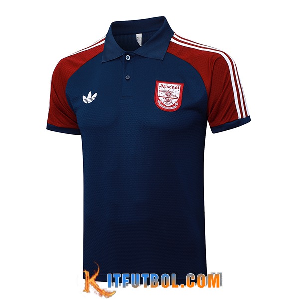 Camiseta Polo Arsenal Azul/Rojo/Blanco 2025/2026