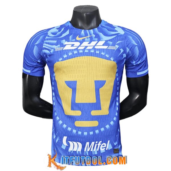 Camiseta Entrenamiento Pumas UNAM Azul/Amarillo 2025/2026