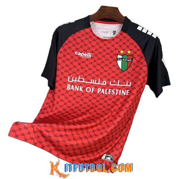 Camiseta Entrenamiento palestino Rojo/Negro 2025/2026