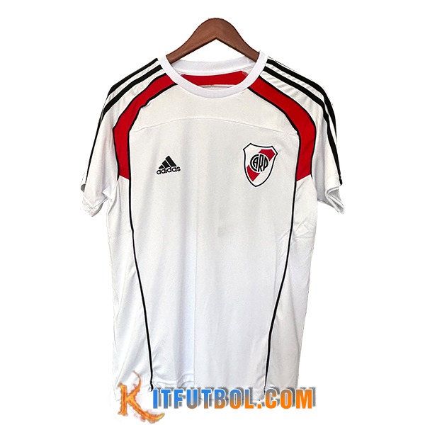 Camiseta Entrenamiento River Plate Blanco/Rojo/Negro 2025/2026