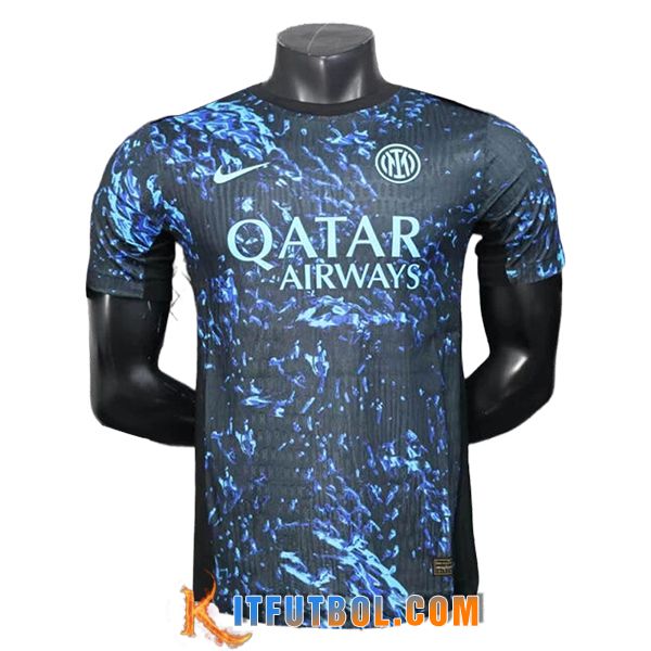Camiseta Entrenamiento Inter Milan Negro/Azul 2025/2026