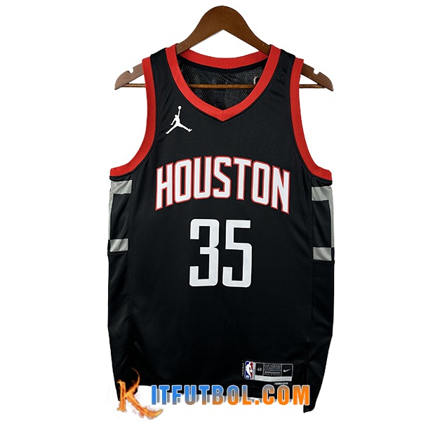 Camisetas NBA Houston Rockets (DURANT #35) 2025/26 Negro/Rojo
