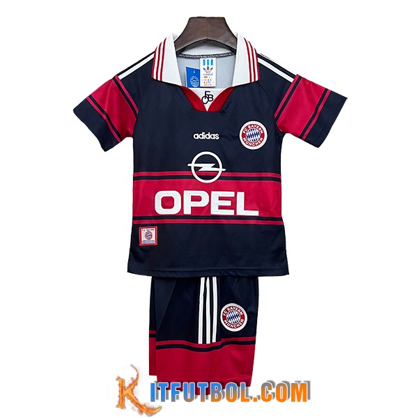 Camisetas De Futbol Bayern Munich Retro Ninos Primera 1997/1999