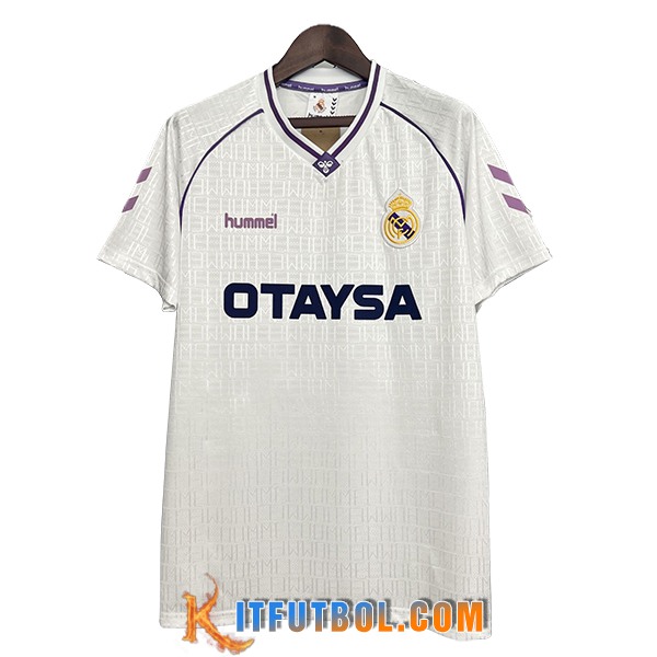 Camisetas De Futbol Real Madrid Retro Primera 1990/1992