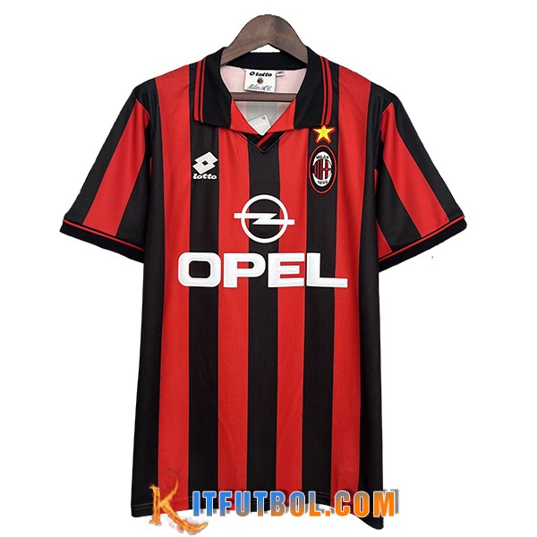 Camisetas De Futbol AC Milan Retro Primera 1997/1998