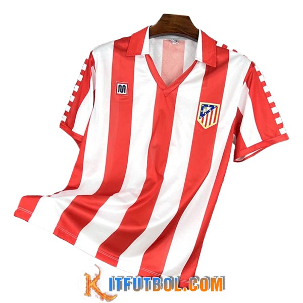 Camisetas De Futbol Atletico Madrid Retro Primera 1982/1983