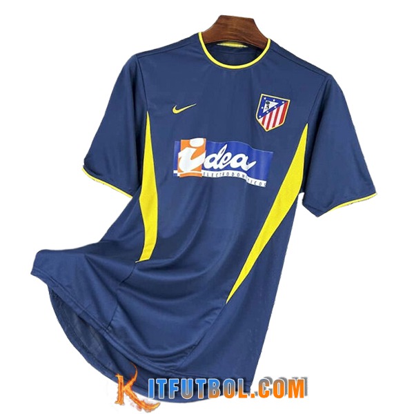 Camisetas De Futbol Atletico Madrid Retro Segunda 2002/2003