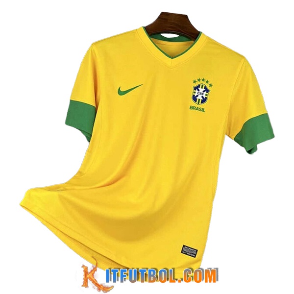 Camisetas De Futbol Brasil Retro Ninos Primera 2012/2013