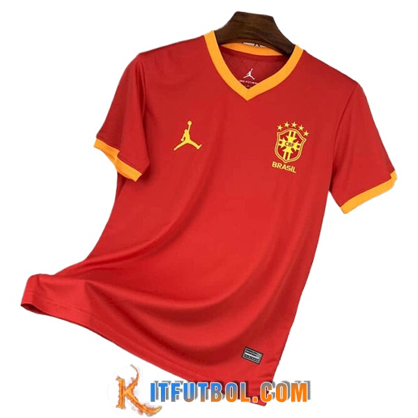 Camiseta Equipo Nacional Brasil Jordan Special Edition Rojo 2025/2026