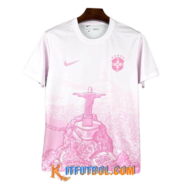 Camiseta Equipo Nacional Brasil Special Edition Rosa 2025/2026
