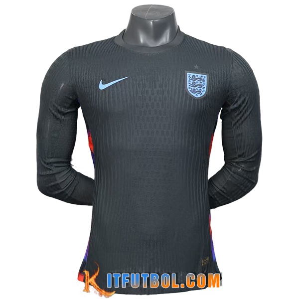 Camiseta Equipo Nacional Inglaterra Segunda Manga Largas 2025/2026