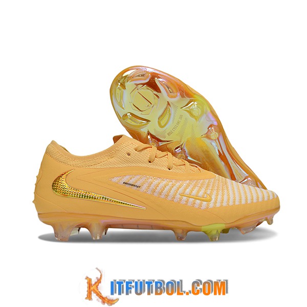 Nike Botas De Fútbol Phantom GX III Elite FG Amarillo