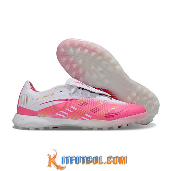 Adidas Botas De Fútbol PREDATOR LEAGUE FT TURF Rosa/Blanco