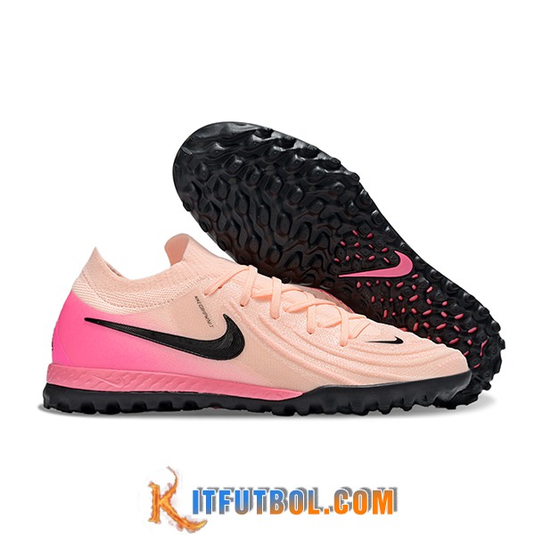 Nike Botas De Fútbol Phantom GX II EliteTF Rosa/Negro