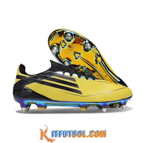 Adidas Botas De Fútbol F50 Elite SG Amarillo/Negro -03