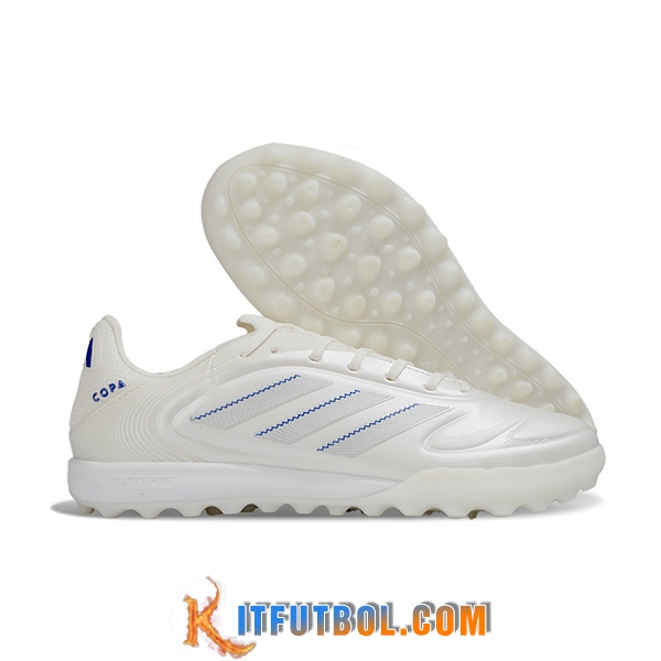 Copa Botas De Fútbol GLORO II TF Blanco/Azul