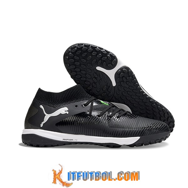 PUMA Botas De Fútbol FUTURE 8 ULTIMATE TF Negro/Blanco