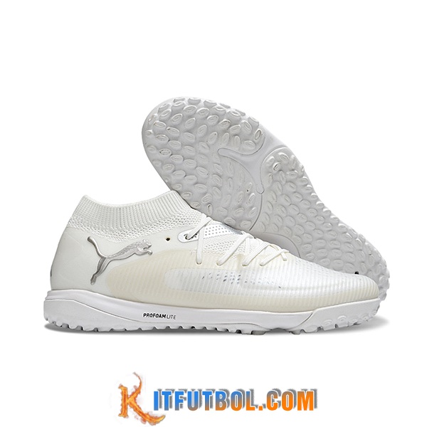 PUMA Botas De Fútbol FUTURE 8 ULTIMATE TF Blanco/Beige