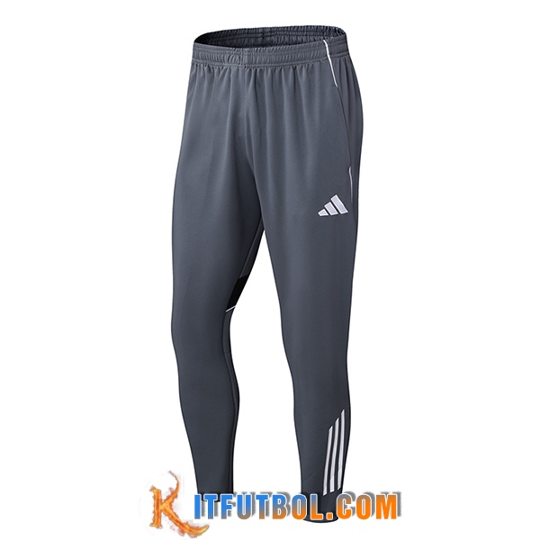 Pantalon Entrenamiento Adidas Gris 2025/2026