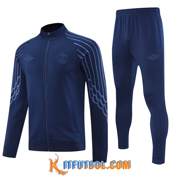 Chandal Equipos De Futbol Chaquetas PSG azul real 2025/2026 -03