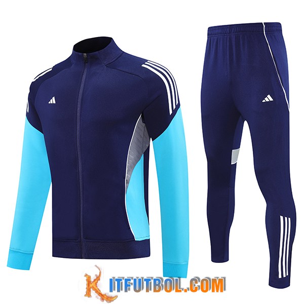 Chandal Equipos De Futbol Chaquetas Adidas Azul 2025/2026 -03