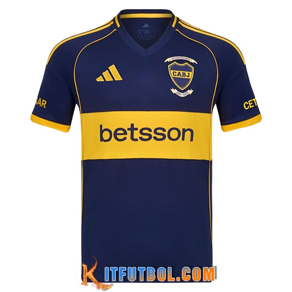 Nueva Camisetas De Futbol Boca Juniors Primera 2025/2026