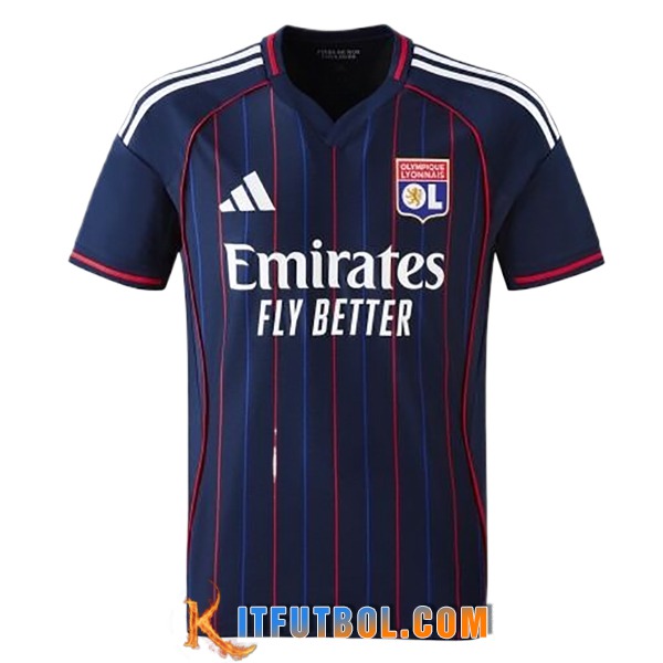 Nueva Camisetas De Futbol lyon Segunda 2025/2026