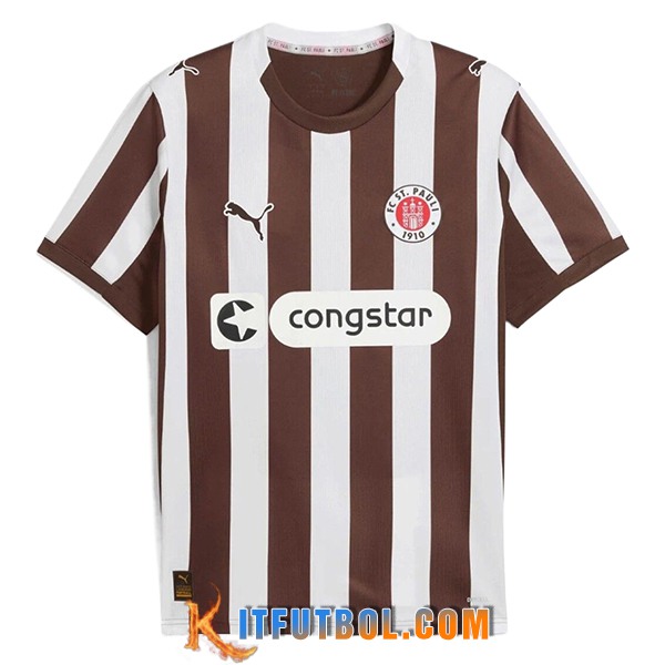 Nueva Camisetas De Futbol St Pauli Primera 2025/2026