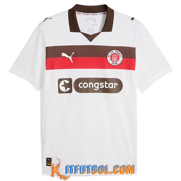 Nueva Camisetas De Futbol St Pauli Segunda 2025/2026