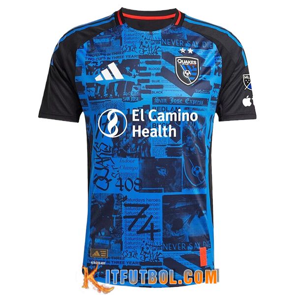 Nueva Camisetas De Futbol San Jose Earthquakes Primera 2025/2026