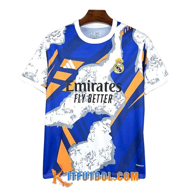 Camisetas De Futbol Real Madrid Special Edition Azul/Blanco 2025/2026