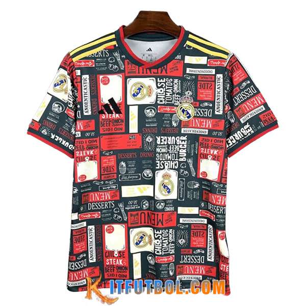Camisetas De Futbol Real Madrid Special Edition Rojo/Negro 2025/2026