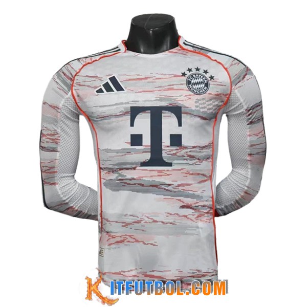 Camisetas De Futbol Bayern Munich Segunda Manga Largas 2025/2026