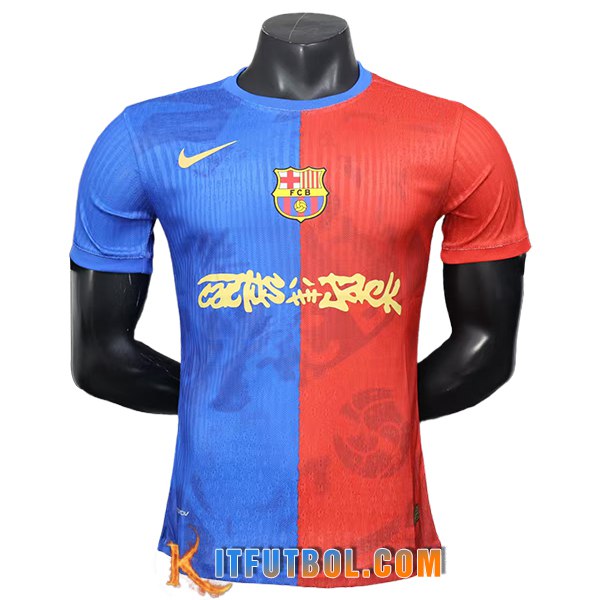 Camisetas De Futbol FC Barcelona Special Edition Rojo/Azul 2025/2026
