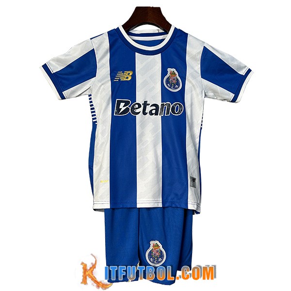 Nueva Camisetas De Futbol FC Porto Ninos Primera 2025/2026
