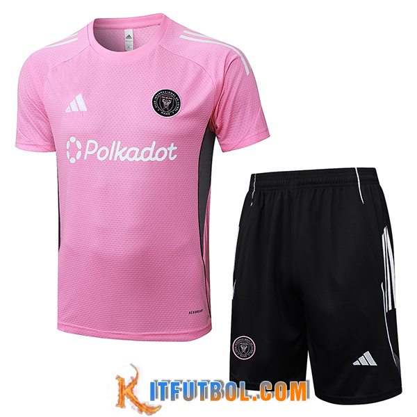 Camiseta Entrenamiento Inter Miami CF Rosa/Gris 2025/2026