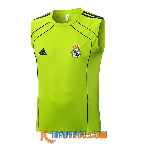 Chalecos De Futbol Real Madrid Verde 2025/2026