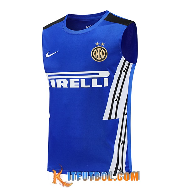 Chalecos De Futbol Inter Milan Azul/Blanco 2025/2026