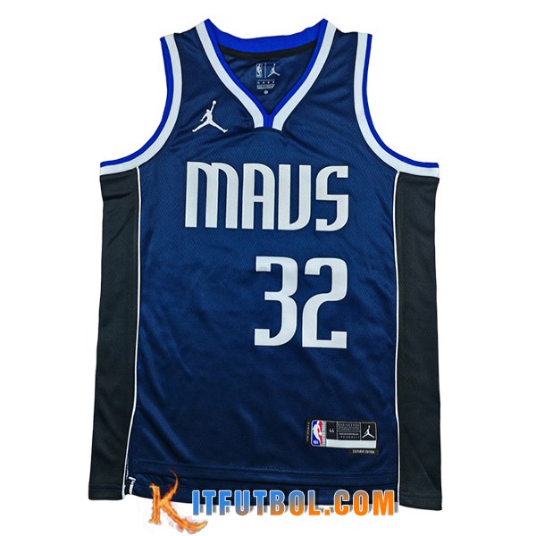 Camisetas NBA Dallas Mavericks (FLAGG #32) 2025/26 Azul Oscuro