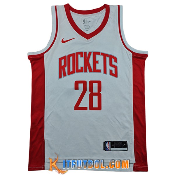 Camisetas NBA Houston Rockets (SENGUN #28) 2025/26 Blanco/Rojo