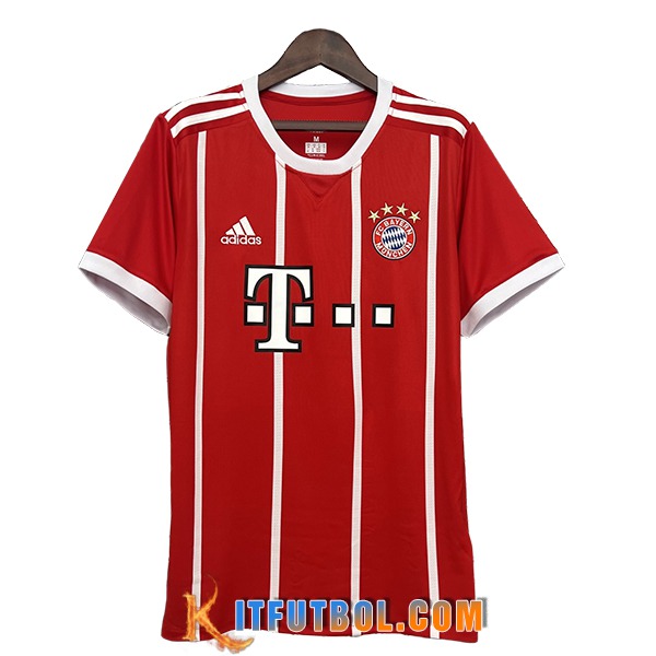 Camisetas De Futbol Bayern Munich Retro Primera 2017/2018